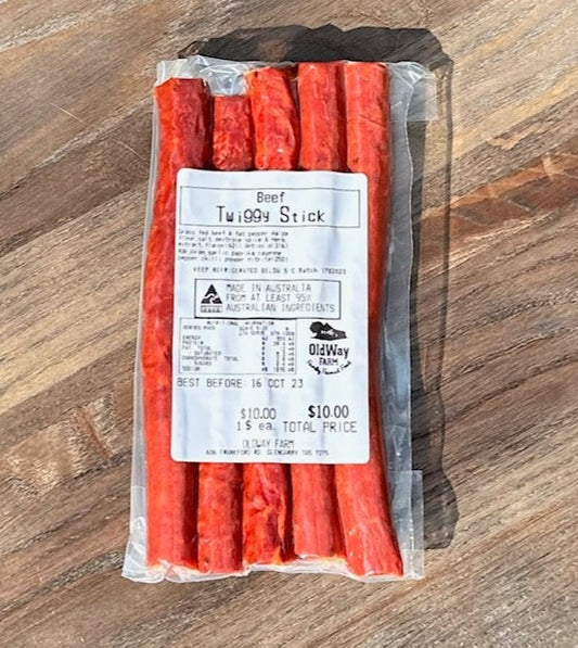 Beef twiggy sticks 150g